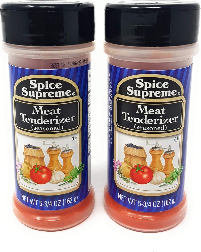 Spice Supreme Meat Tenderizer 5.75 Ounces each (2 Pack) - Image 1